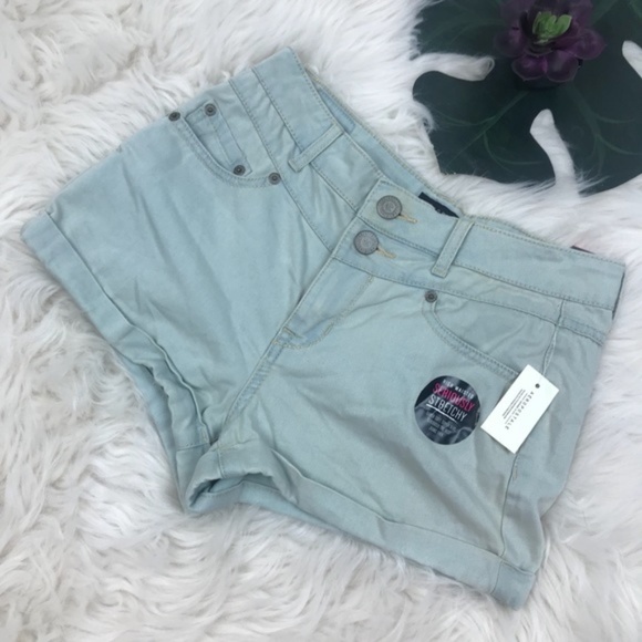 Aeropostale Pants - Aeropostale High Waist Shorts Stretch Shorty Aeropostale Pants - Aeropostale High Waist Shorts Stretch Shorty